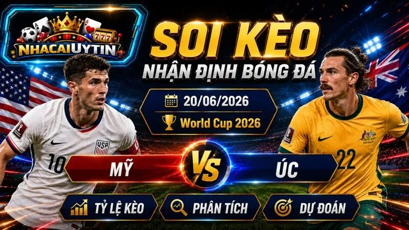 Đội hình ra sân dự kiến của Mỹ vs Úc